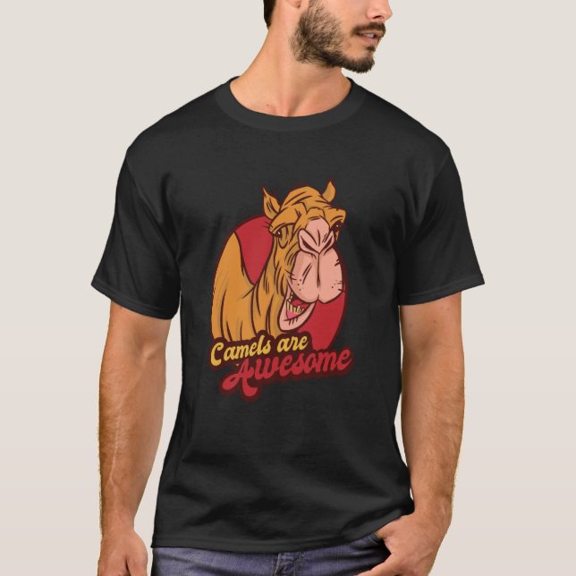 Camiseta Camels Are Awesome Animal Desert Animal Camels (Anverso)