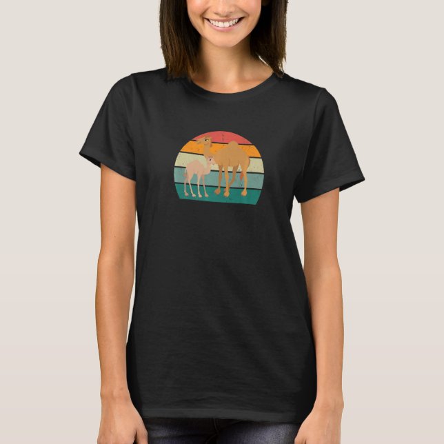 Camiseta camels desert arabia dromedary dromedaries one hum (Anverso)