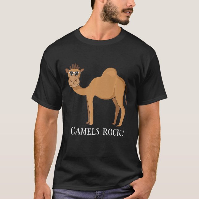 Camiseta Camels Rock Cute Camel (Anverso)