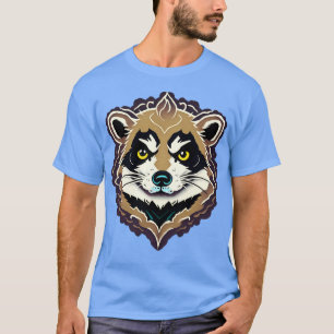 Camiseta Cameo Adorable Raccoon Comic 6