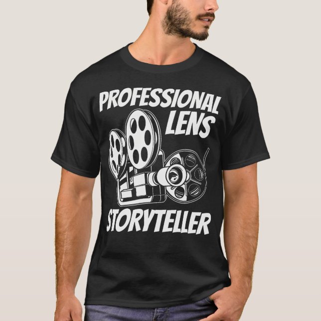 Camiseta Camera Operator Film - Visual Storytelling Cinemat (Anverso)