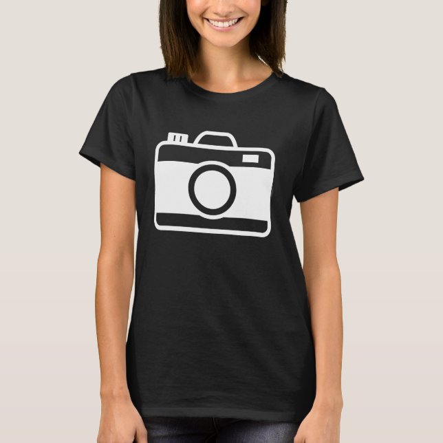 Camiseta Camera Photographer (Anverso)