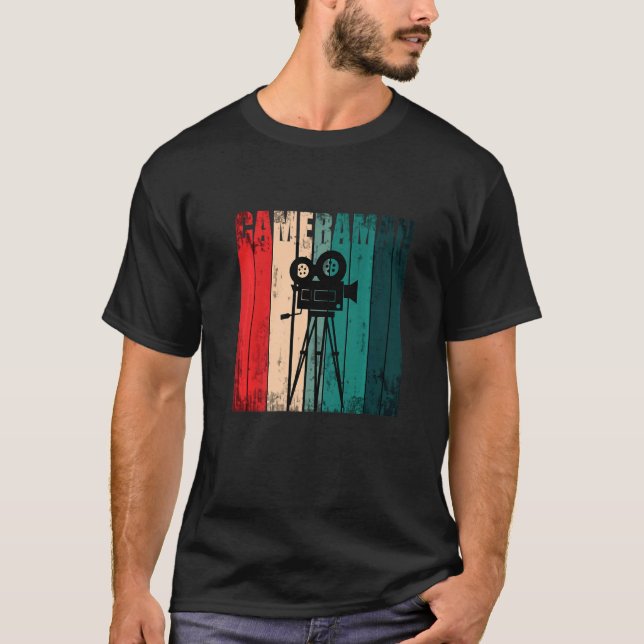Camiseta Cameraman Photographer (Anverso)