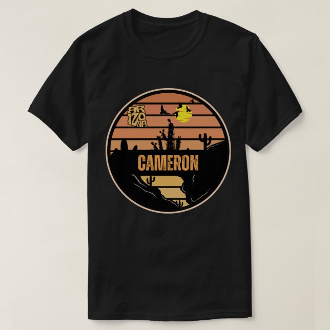 Camiseta Cameron, Arizona (Diseño del anverso)