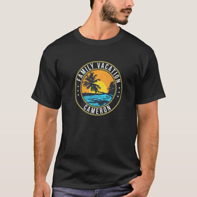Camiseta Cameron Beach Louisiana Beach Bum (Anverso)