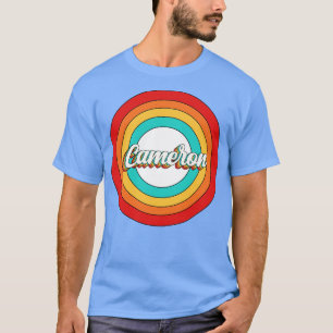 Camiseta Cameron Nombre Shirt Vintage Cameron Circle