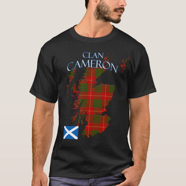 Camiseta Cameron Scottish Clan Tartan Scotland (Anverso)