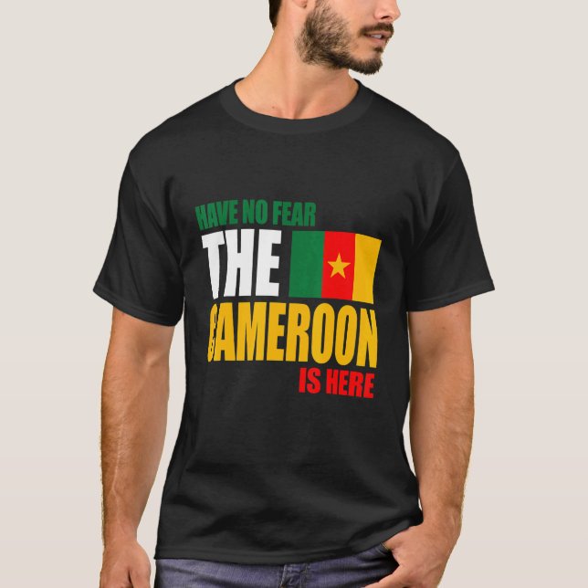 Camiseta Cameroon Flag of Cameroon Cameroon Flag (Anverso)