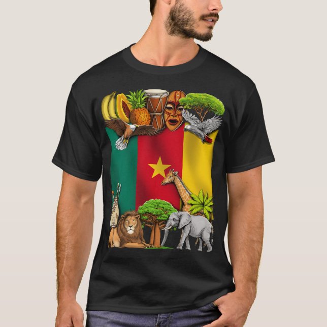 Camiseta Camerún (Anverso)