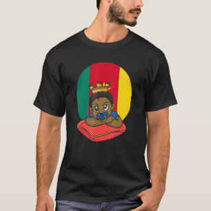 Camiseta Camerún África Orgulloso Príncipe Hijo M