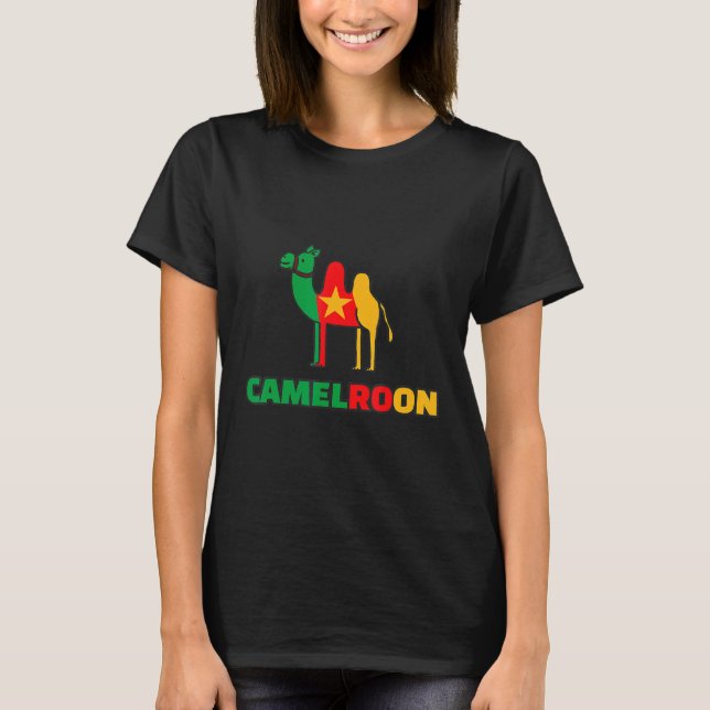 Camiseta Camerún Camel Pun (Anverso)