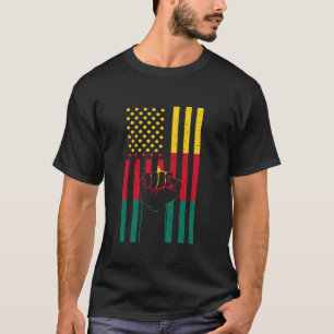 Camiseta Camerún Estados Unidos Puño Camerún Raíces Cameron