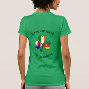 Camiseta Camerún Irlanda USA Shamrock Personalizado para Mu