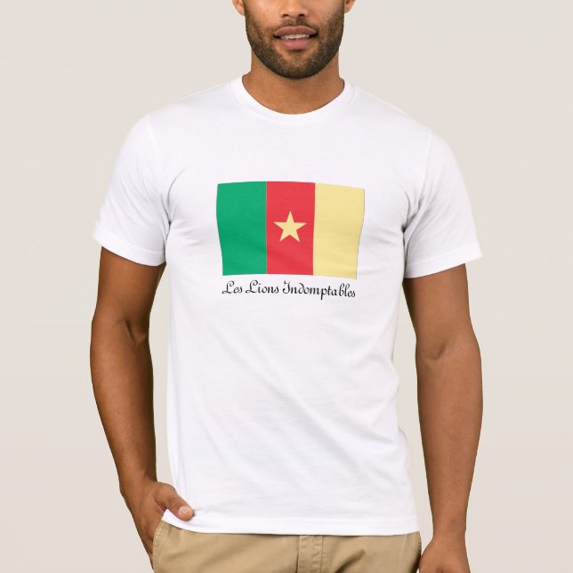 Camiseta Camerún "Los leones indomables" (Anverso)