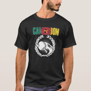Camiseta Camerún: Mesa de ping pong Tennis Camerunés