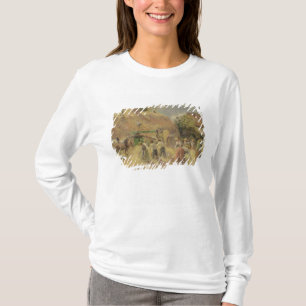 Camiseta Camille Pissarro el la cosecha, 1883