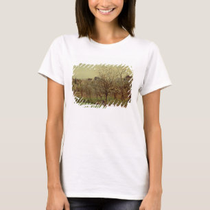 Camiseta Camille Pissarro el   la huerta, 1870 (aceite en