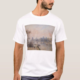 Camiseta Camille Pissarro - El Sena y el Louvre