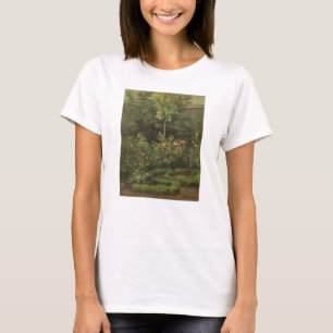 Camiseta Camille Pissarro el una rosaleda