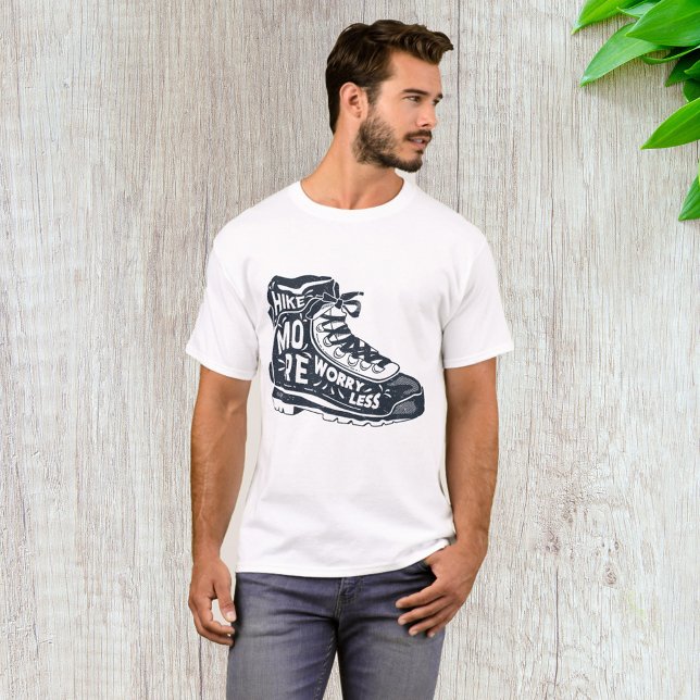 Camiseta Camina Más Preocúpate Menos (Subido por el creador)