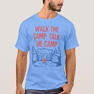 Camiseta Camina por el campamento El campamento divertido h