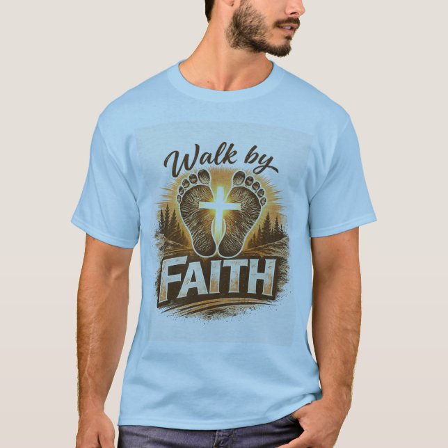 Camiseta Camina por Fe (Anverso)