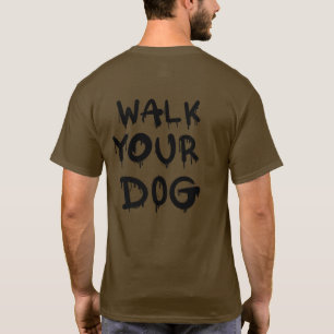 Camiseta Camina por tu perro Graffitti