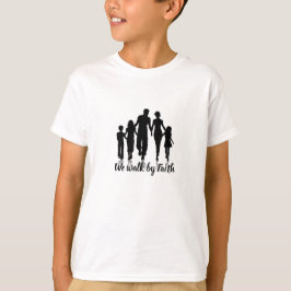 Camiseta caminamos por la fe Family T-Shirt