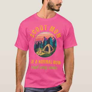 Camiseta Caminan a Chicas de Scout Mom Scouop, líder de tro