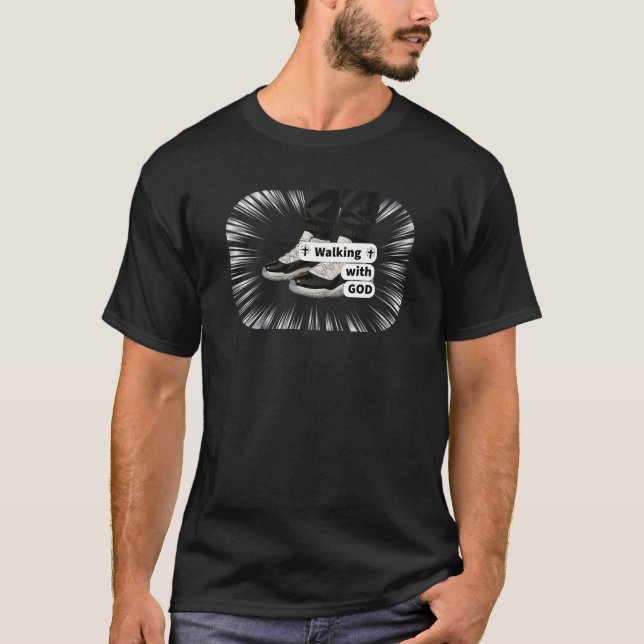 Camiseta Caminando con DIOS - Cristiano (2do) (Anverso)