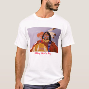 Camiseta Caminando el camino rojo