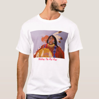 Camiseta Caminando el camino rojo