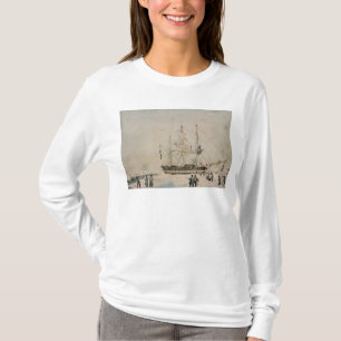 Camiseta Caminando en el paquete, expedición de Ross, 1842