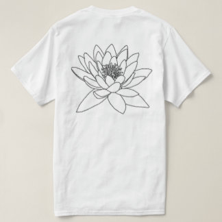 Camiseta Caminando entre sí Ram Dass Water Lily