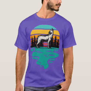 Camiseta Caminando hacia el exterior en el Camping Retro Wo