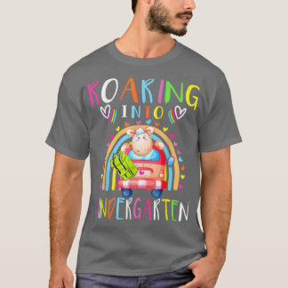 Camiseta Caminando hacia el jardín de infancia, una pequeña