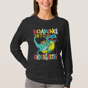 Camiseta Caminando hacia el jardín de infantes de Rex Dinos