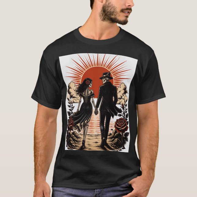 Camiseta Caminando hacia la Luz (Anverso)