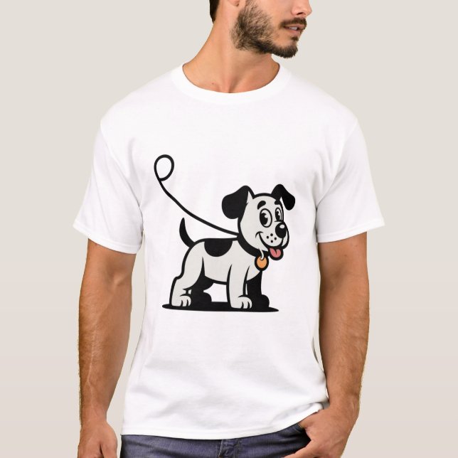 Camiseta Caminando Perro Camino de Buddy Shirt - Divertido  (Anverso)