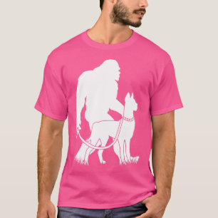 Camiseta Caminando por el gran perro danés