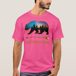 Camiseta Caminando por el oso negro en Washington