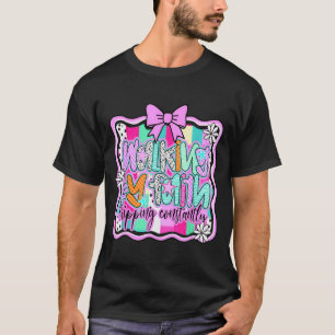 Camiseta Caminando por fe tropezando constantemente Biblia 