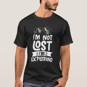 Camiseta Caminando por la montaña no me voy a perder estoy 
