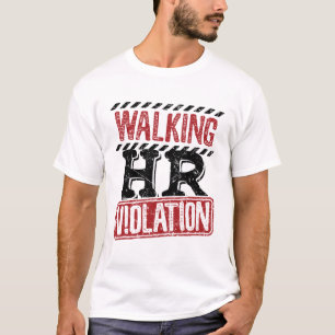 Camiseta Caminando por la Pesadilla de Recursos Humanos por