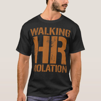 Camiseta Caminando por la violación de RRH Vintage Dark Gol