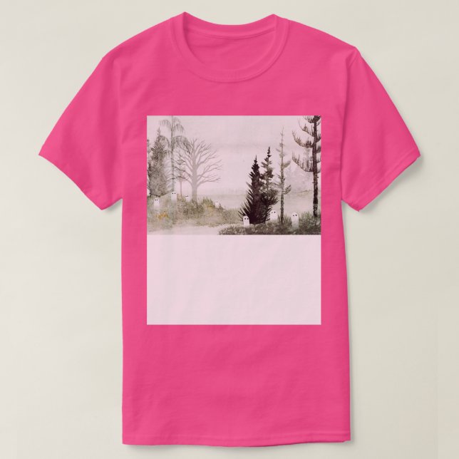 Camiseta Caminando por los pantanos (Diseño del anverso)