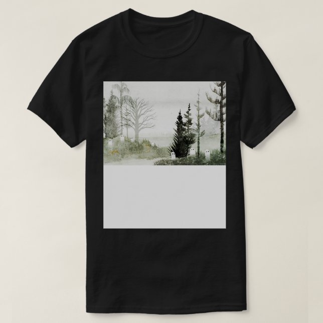Camiseta Caminando por los pantanos (Diseño del anverso)