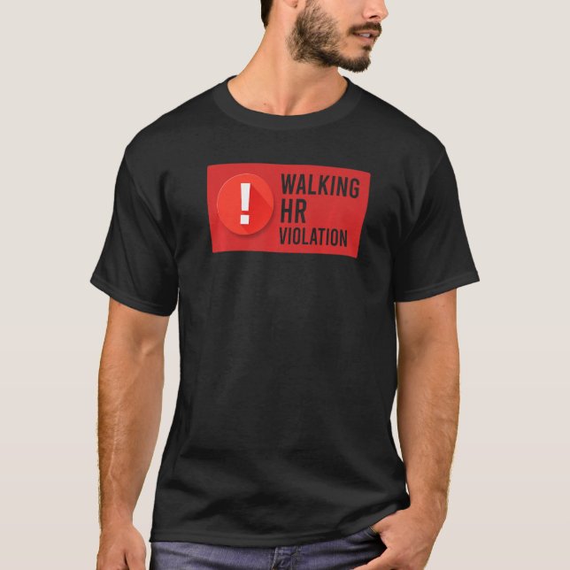 Camiseta Caminando por Violación de Derechos Humanos Pesadi (Anverso)