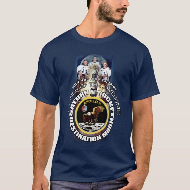 Camiseta caminante de la luna (Anverso)