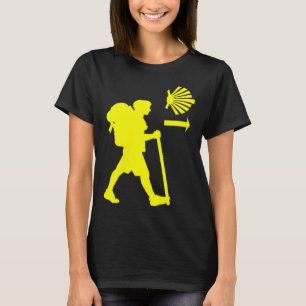 Camiseta Caminante De Santiago De Compostela España Peregri